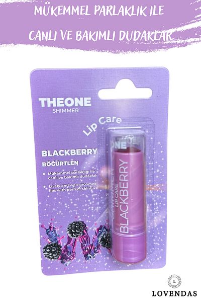 Lovendas Blackberry Lip Balm Lip Care Cream Balm