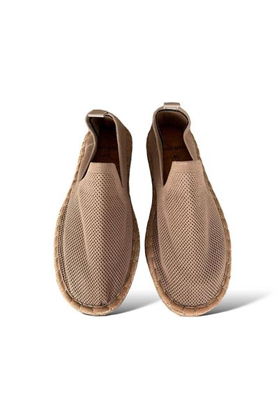 Liger Unisex Χειροποίητο Πλεκτό Espadrille SAND