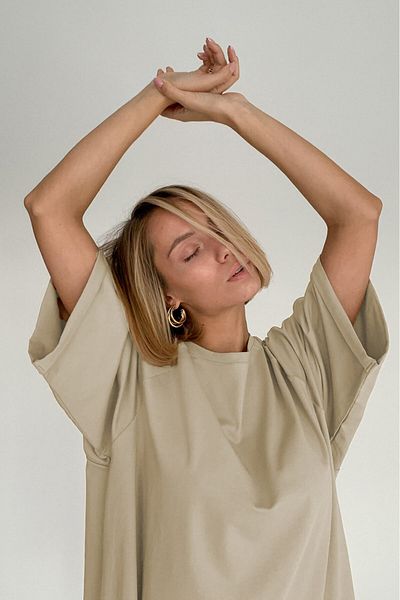Madmext Dámské tričko Camel Oversize Basic