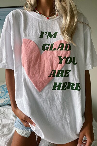 Madmext Μπλουζάκι Mad Girls White Printed Mg1202