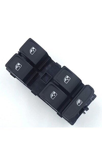 otobalcı Skoda Octavia Cam Açma Düğmesi Anahtarı 2014--2019 Yeşil Işıklı