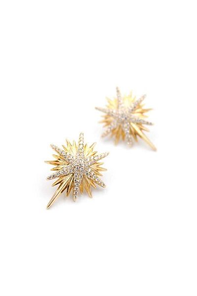 MENESSA North Star Earrings - Rose