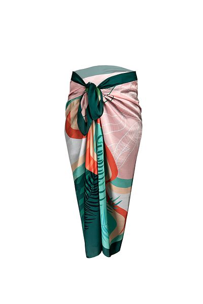 OVELIA İSTANBUL Marmaris Muse Satin Pareo 95*145 cm