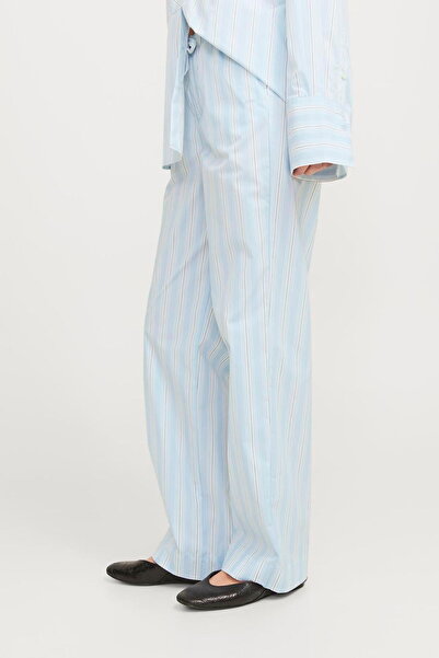 Jack & Jones Women's Striped Poplin Trousers - Ava
