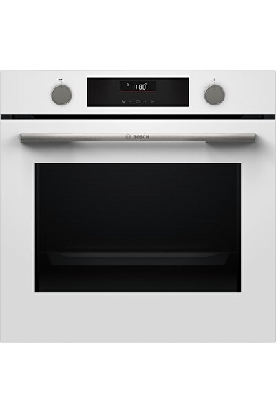 Bosch HUA736EV0T 76 Lt Buhar Destekli Beyaz Ankastre Fırın