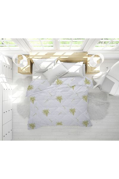 ALCAM Aloe Vera Essence quilted microfiber duvet, 200x220 cm, 250g/sqm