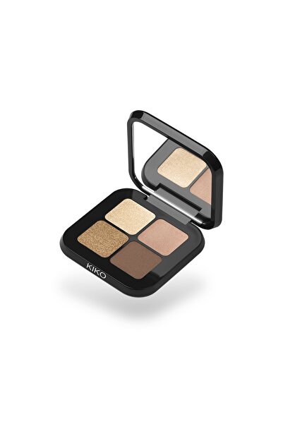 Kiko GÖZ FARI - BRIGHT QUARTET EYESHADOW PALETTE - 01 Warm Natural Tones