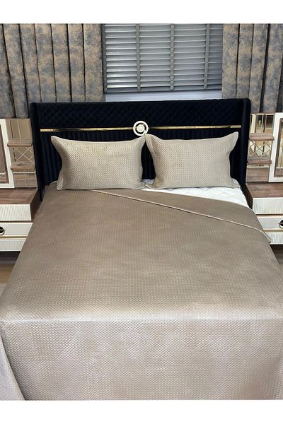 NİVEMESHOME Nivemeshome Bed Mat Double 240X260 Beige Tuscany