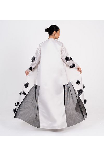 Rosette Abaya Black-R-202513