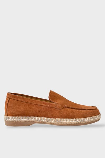 Liger Ανδρικά παπούτσια Espadrille από γνήσιο καστόρι TABA