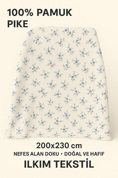 İlkim Cotton Pique 100% 200X230 cm