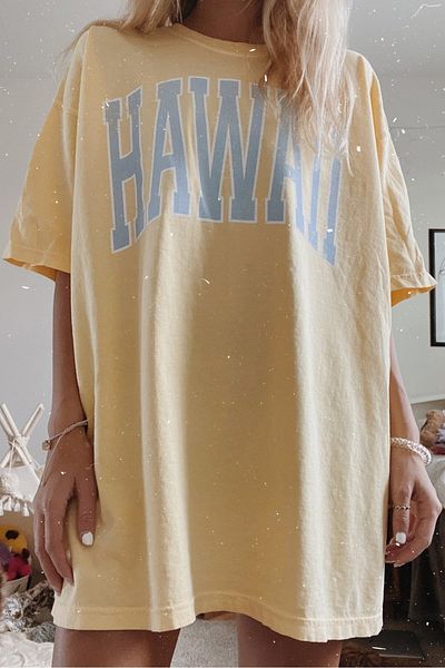 Madmext Mad Girls Gelbes Damen T-Shirt Mg966