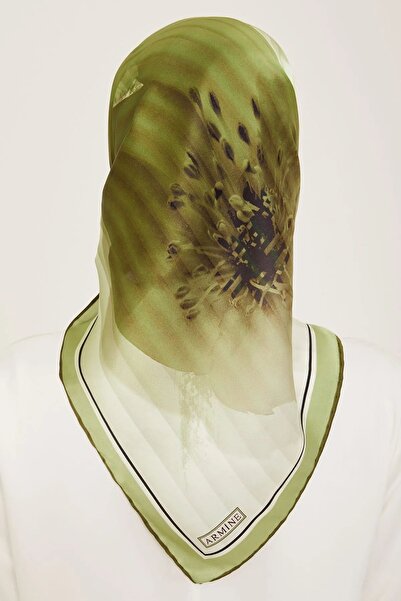 Armine Armi̇ne Twill Silk Scarf 2024 Summer Season 9100D02-05