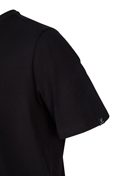 2AS Alex Baskılı Erkek Sıfır Yaka T-Shirt