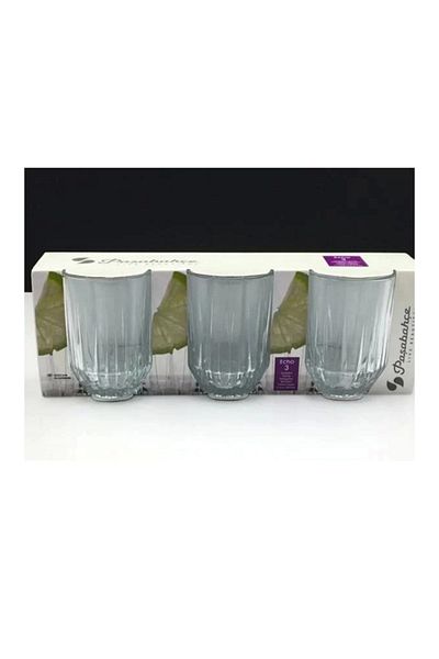 Paşabahçe 520272 Echo Water Glass 250cc 3 Pieces
