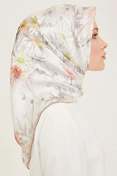 Armine Armi̇ne Twill Silk Scarf 2024 Summer Season 9129D02-37