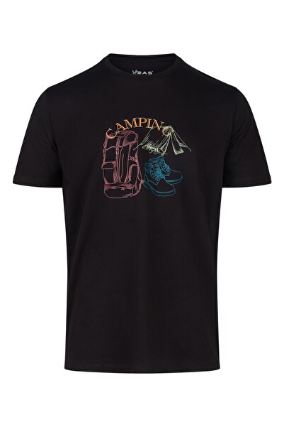 2AS Alex Baskılı Erkek Sıfır Yaka T-Shirt