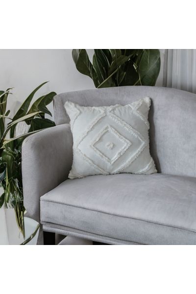 baladı home ev tekstil home collection μαξιλαροθήκη με πομπόν διαστάσεων 40 x 40 εκατοστά (1 τεμάχιο) διακοσμητική μαξιλαροθήκη