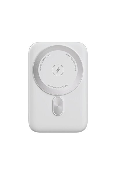 Polosmart PBS124 5.000 mAh Magsafe Taşınabilir Şarj Cihazı Powerbank Beyaz