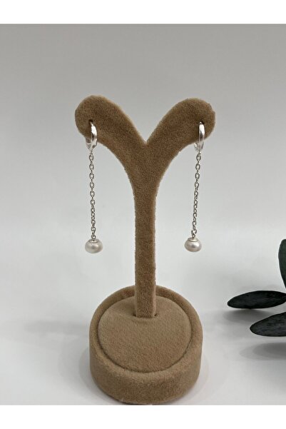 DURAN TAKI TASARIM Hakiki İnci Gümüş Küpe