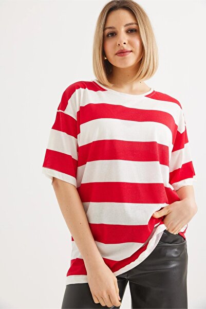 İKLİM LİFE Μπλουζάκι με χοντρές ρίγες