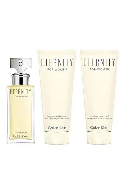 Calvin Klein Set cadou Eternity pentru femei - Eau De Parfum 50ml, Lotiune de corp