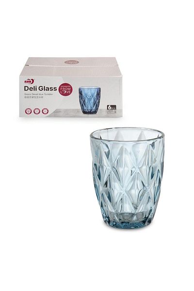İpek Silk Glass Blue 6 Pcs 280 ml Kb154Bn