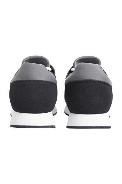 Calvin Klein Erkek Rahat Yüksek Taban Renk Geçişli Süet Detaylı Deri Siyah Sneaker YM0YM01152-0GP