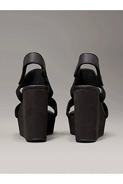 Calvin Klein WEDGE SANDAL WEBBING IN Kadın Sandalet YW0YW01790-0GJ