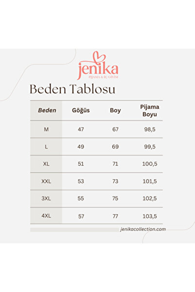 JENİKA Satin Long Sleeve Floral Print Lace Detailed Bustier 3 Piece Pajama Set