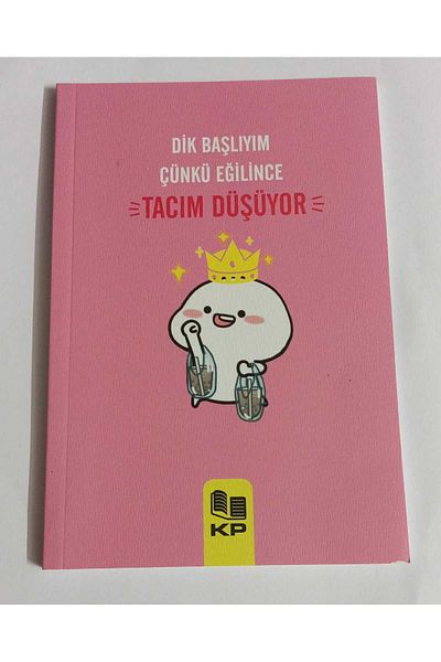 Kitap Pazarı 13X19 Striped Notebook (96 Sheets).