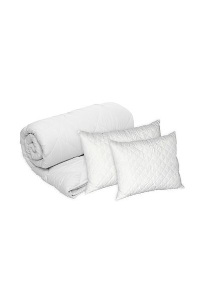 ALCAM set, microfiber pillow 40x50 cm, microfiber pillow 70x90 cm, quilt 140x200 cm