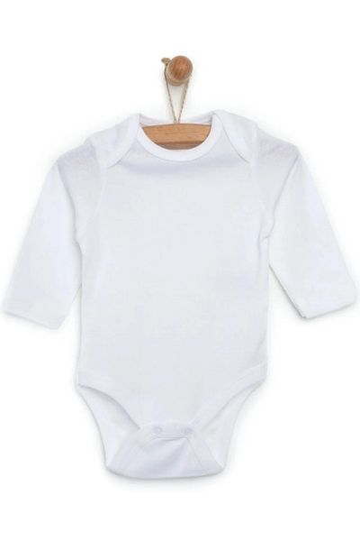mixibaby Mixi Baby 100% Cotton Long Sleeve Baby Bodysuit Set of 3 Unisex