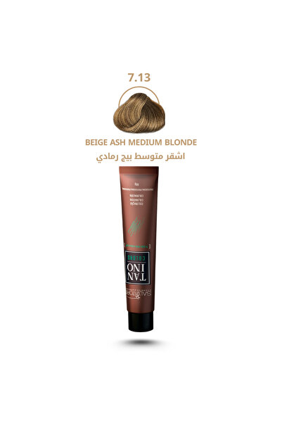 TANINO صبغة، أشقر رمادي متوسط، درجة اللون 7.13