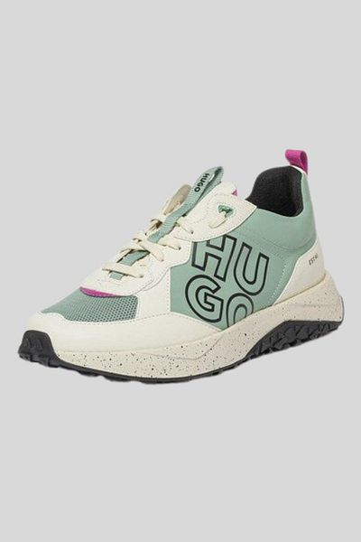 HUGO Igny Kane Men's Sneaker Blue with Brand Logo