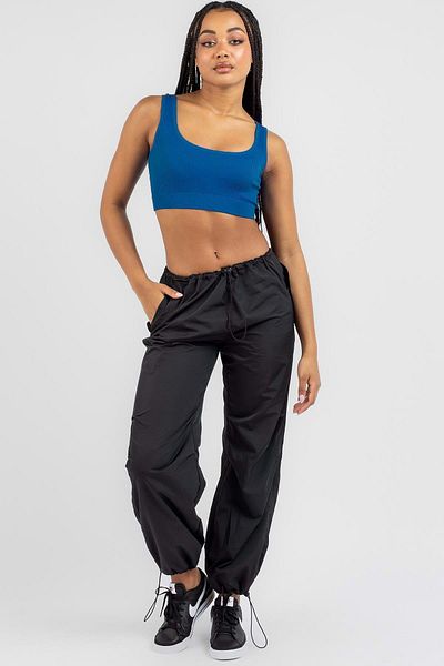 Madmext Saks Strap Basic Crop Top Bluză Mg1757