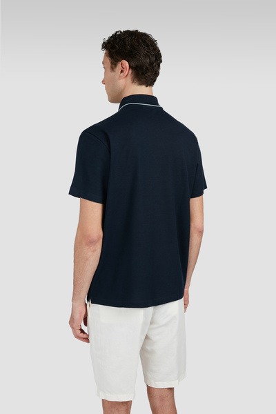 PAUL&SHARK Cotton Lyocell Polo Shirt with Buttons