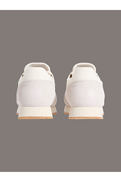 Calvin Klein Erkek Rahat Yüksek Taban Renk Geçişli Süet Detaylı Deri Bej Sneaker YM0YM01152-0GF