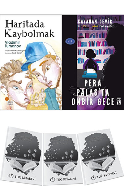 Günışığı Kitaplığı Haritada Kaybolmak ve Pera Palasta On Bir Gece + Hediyeli