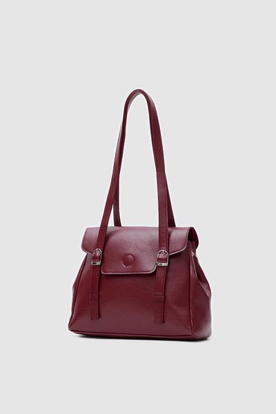 Shule Bags Loma Burgundy Shoulder Bag