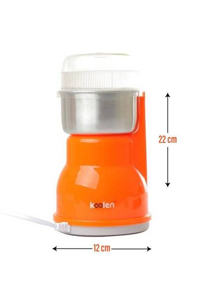 Koolen Colin Coffee Grinder 200W 150g Orange 801115002