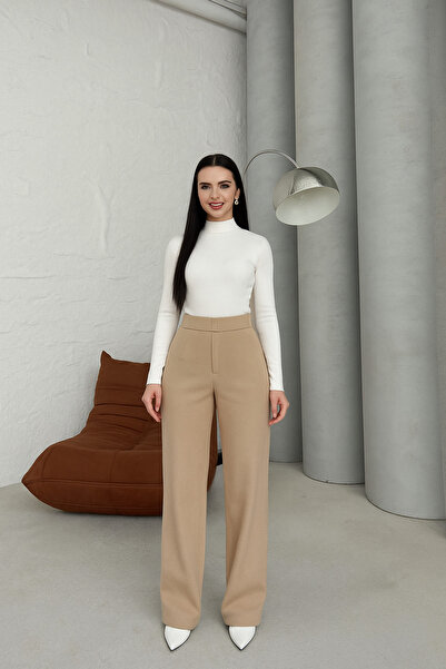 RESSHO Cırtlı Palazzo Pantolon