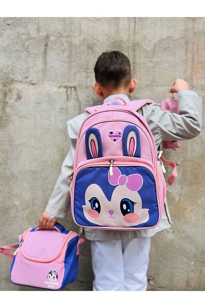 Çanta Trend Goodwork Bags Thermal Nutrition Pen Holder and School Backpack Set of 3 (Suitable for Kindergarten Group)