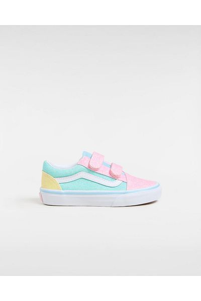 Vans Girl's Old Skool V Strap Sneakers