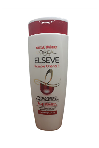 ELSEVE KOMPLE ONARICI YAPILANDIRICI BAKIM ŞAMPUANI 450 ML X 6 ADET