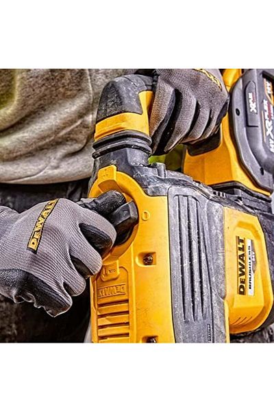Dewalt 48mm 54V XR FLEXVOLT SDS-Max Hammer with Extra Battery, Yellow/Black, DCH733X2-GB, 3 Year War