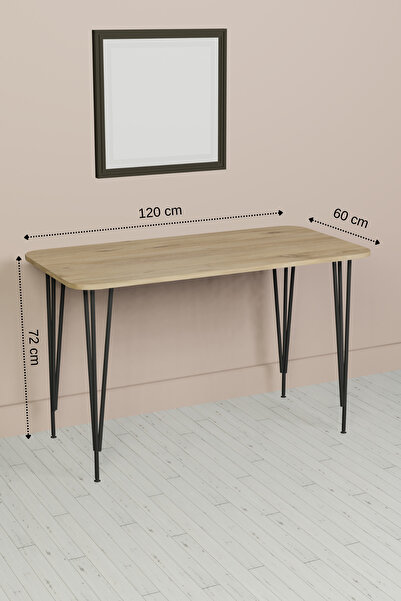 CMKStore Feza Yemek Masası 60x120 Yemek Masası, Çalışma Masası, Bilgisayar Masası