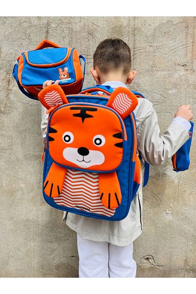 Çanta Trend Nutrition Pen Holder and School Backpack Set of 3 (Suitable for Kindergarten Group)
