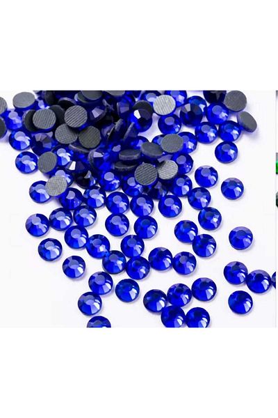 yiğit aksesuar Dmc Hotfix Iron-On Stone Ss16(4mm) Dark Blue- 25Gr (800Ad)