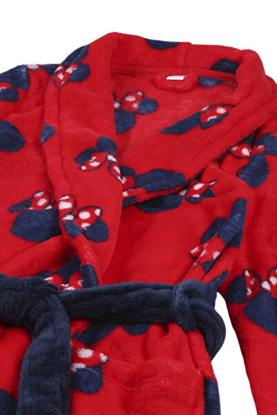 Minnie Mouse Cocolino bathrobe for children, red, 12 years, 158 cm, Minnie Mouse, Disney